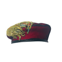 Red & Gold Beret